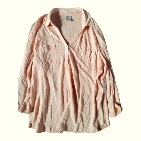 Chico's Tops - Chico's women's top size 2 new with tags orange